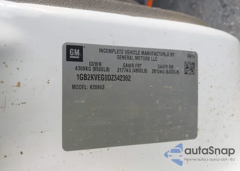 2013 Chevrolet Silverado 2500Hd Work Truck from USA, damaged, VIN 1GB2KVEG0DZ342382